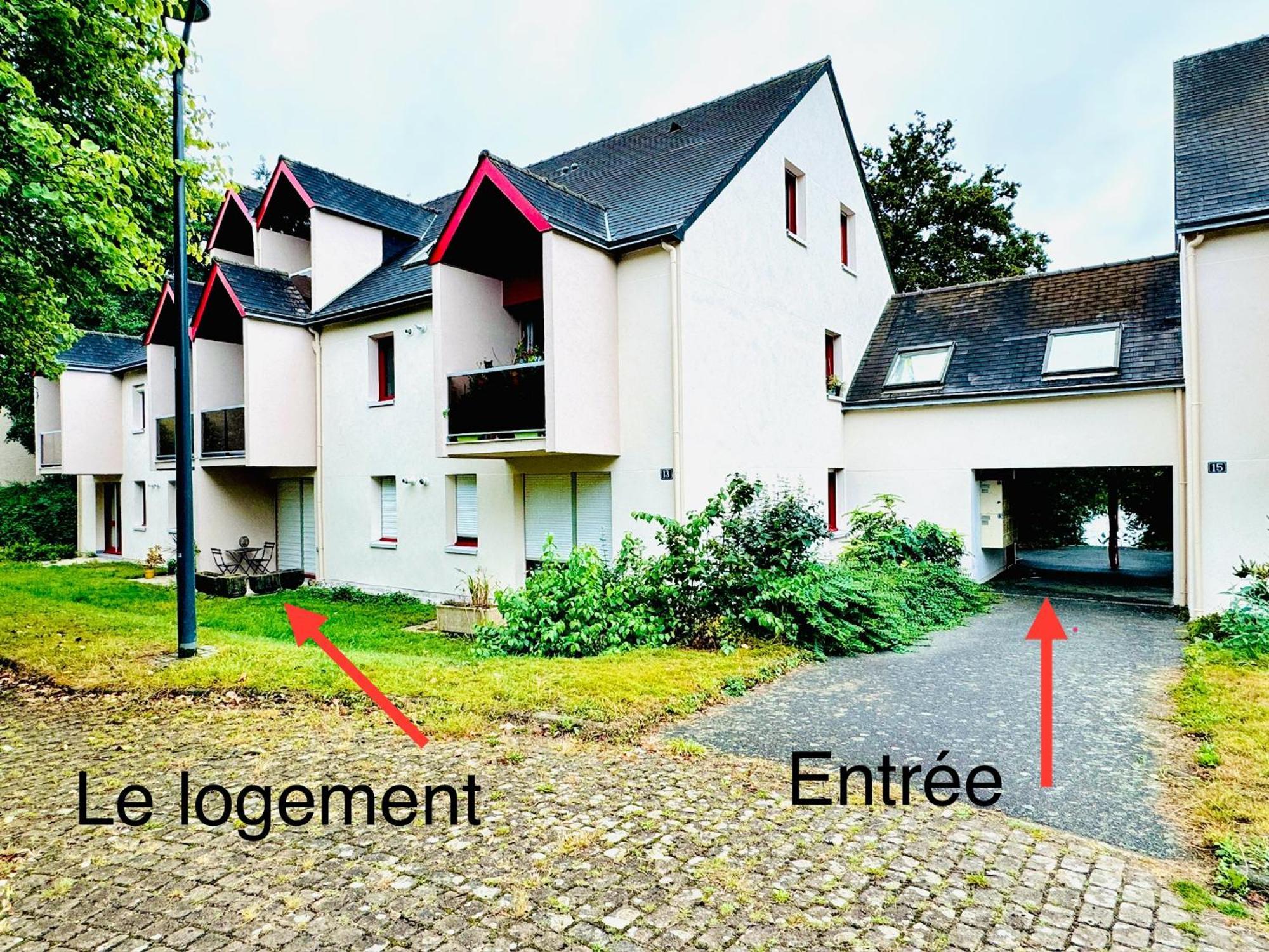 Bel Appartement Proche Parc & Lac Rennes Exterior foto